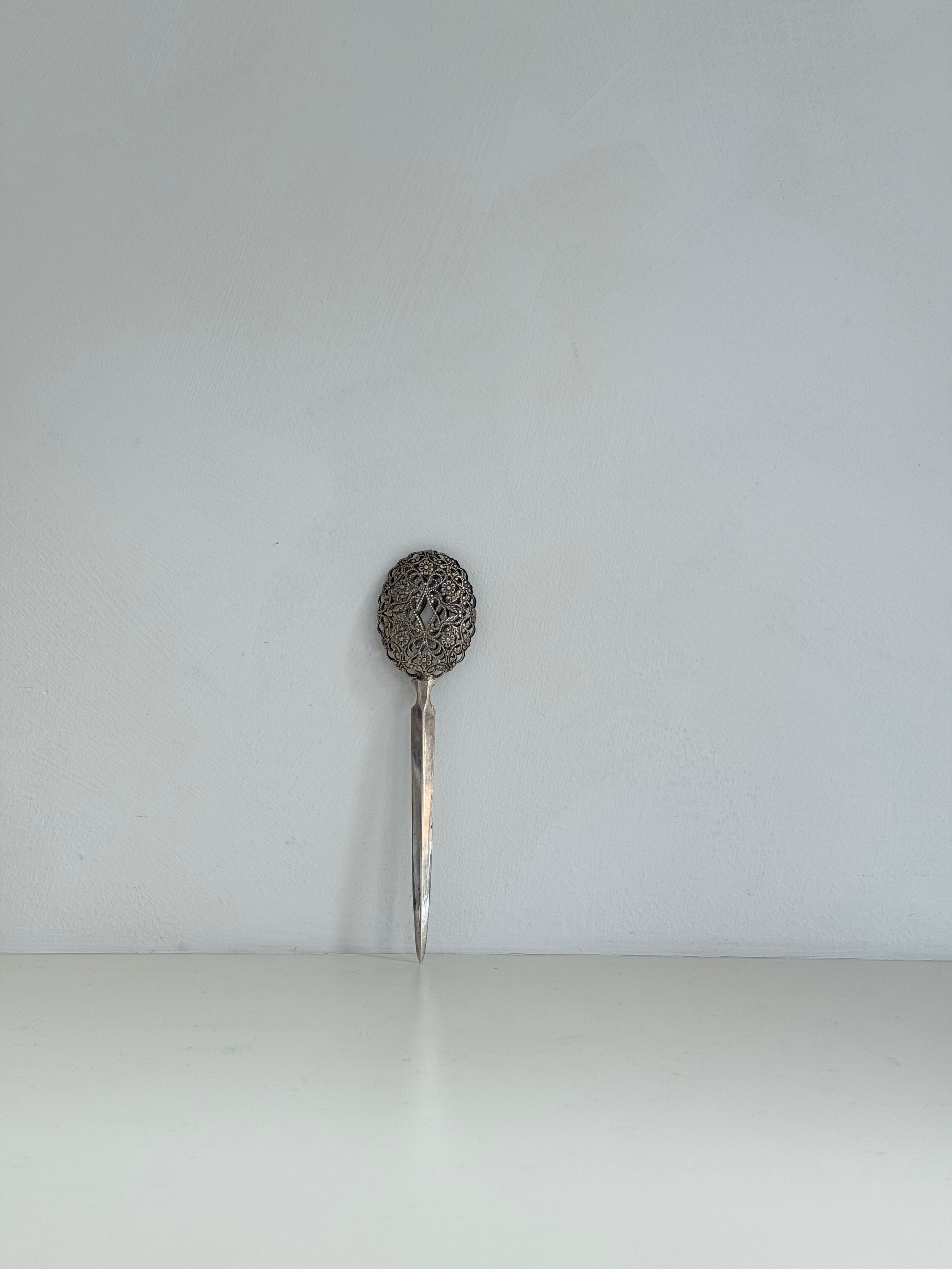 envelope opener in silver