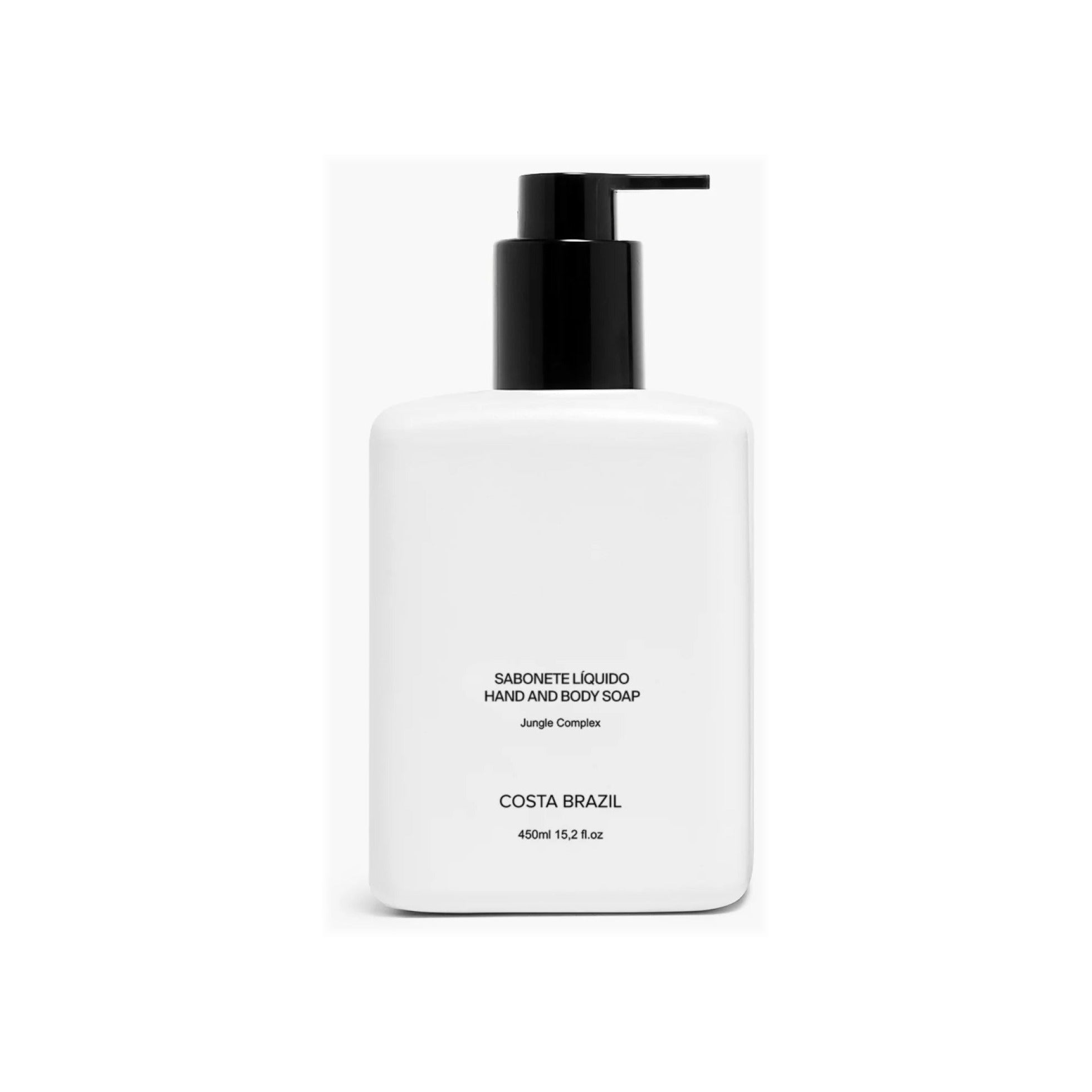 Costa Brazil Hotel Collection hand and body soap pump bottle, 450 ml, Jungle Complex formula