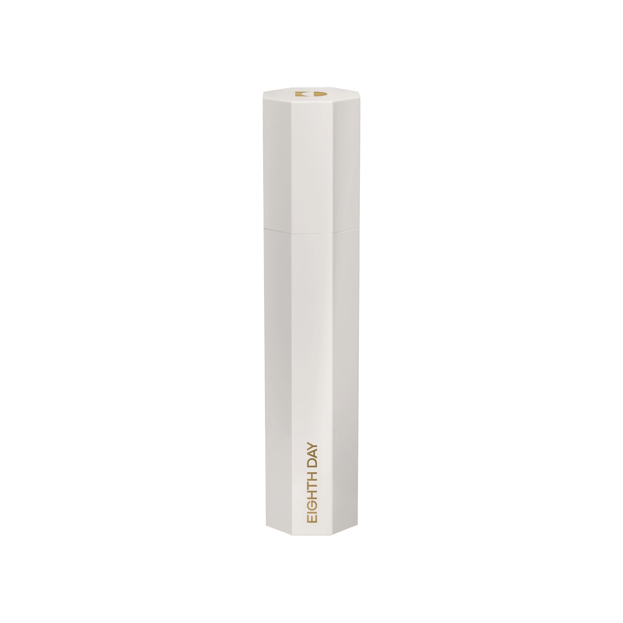 Eighth Day The Rejuvenating Moisturizing Primer SPF 30 in a slim white hexagonal tube with gold lettering
