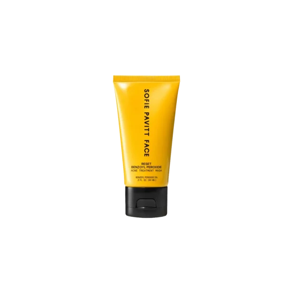 Sofie pavitt reset benzoyl peroxide acne treatment mask