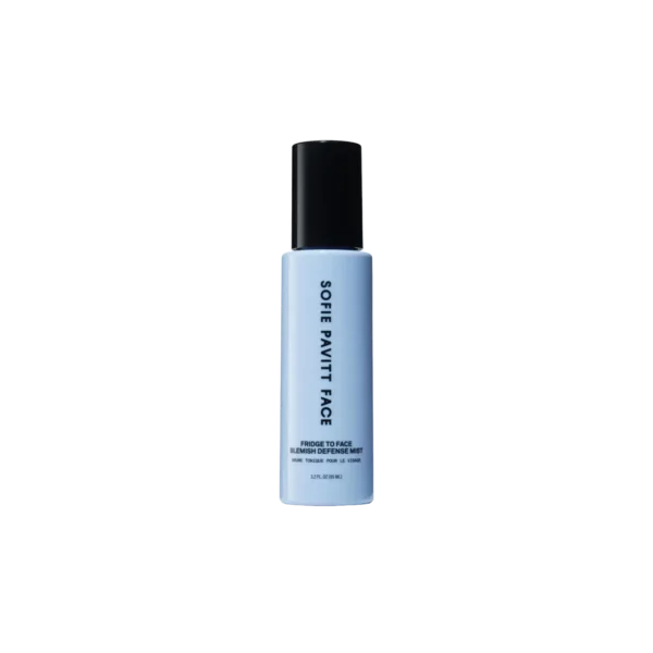 Sofie pavitt fridge to face blemish defense mist