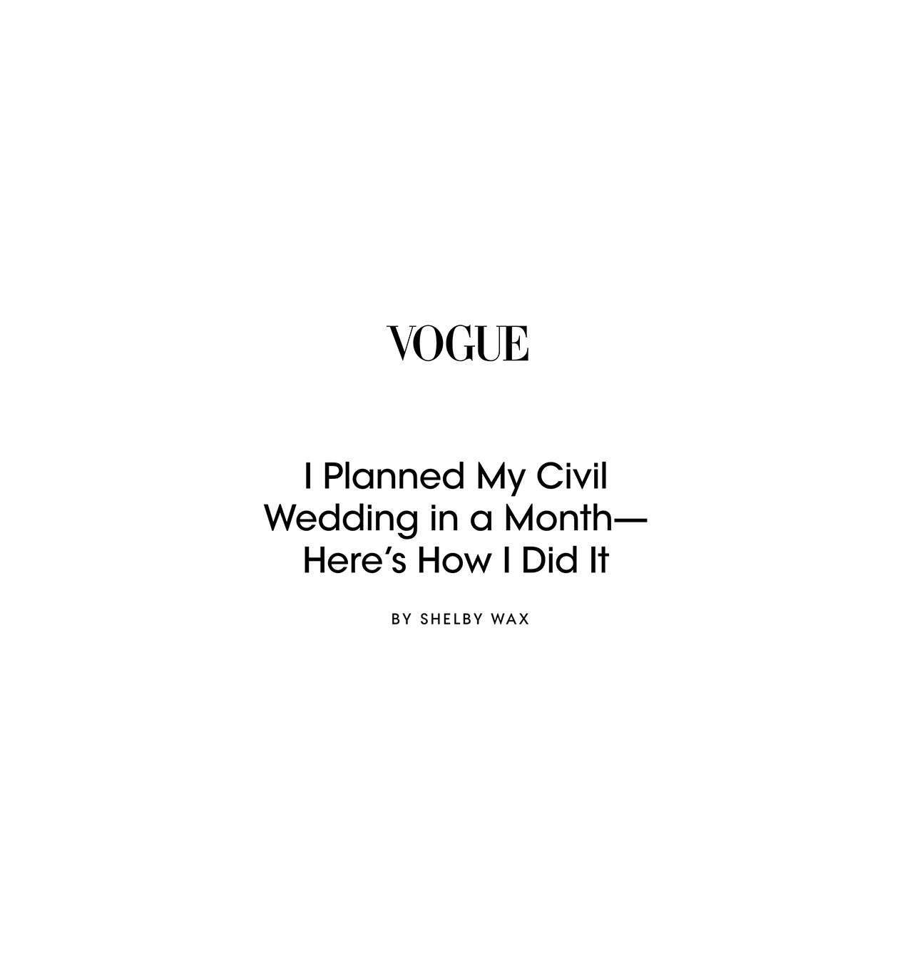 vogue